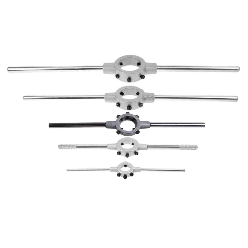Round Die Wrench Adjustable Manual Die Wrench Holder Circular Die Handle Hand Tool For Dies Threading Tools