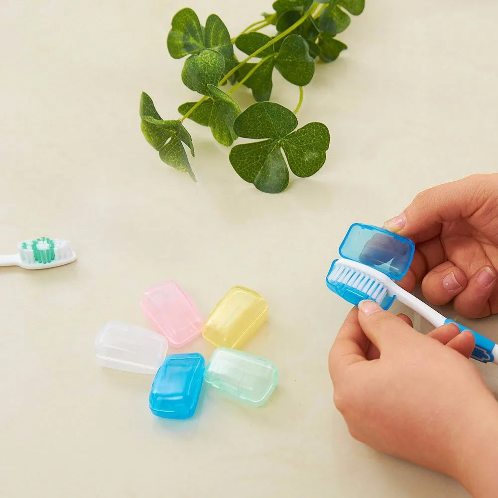 Toothbrush Case Toothbrush Cover Travel Toothbrush Holder Portable Plastic Toothbrush Protective Case Dustproof Hygienic 2026
