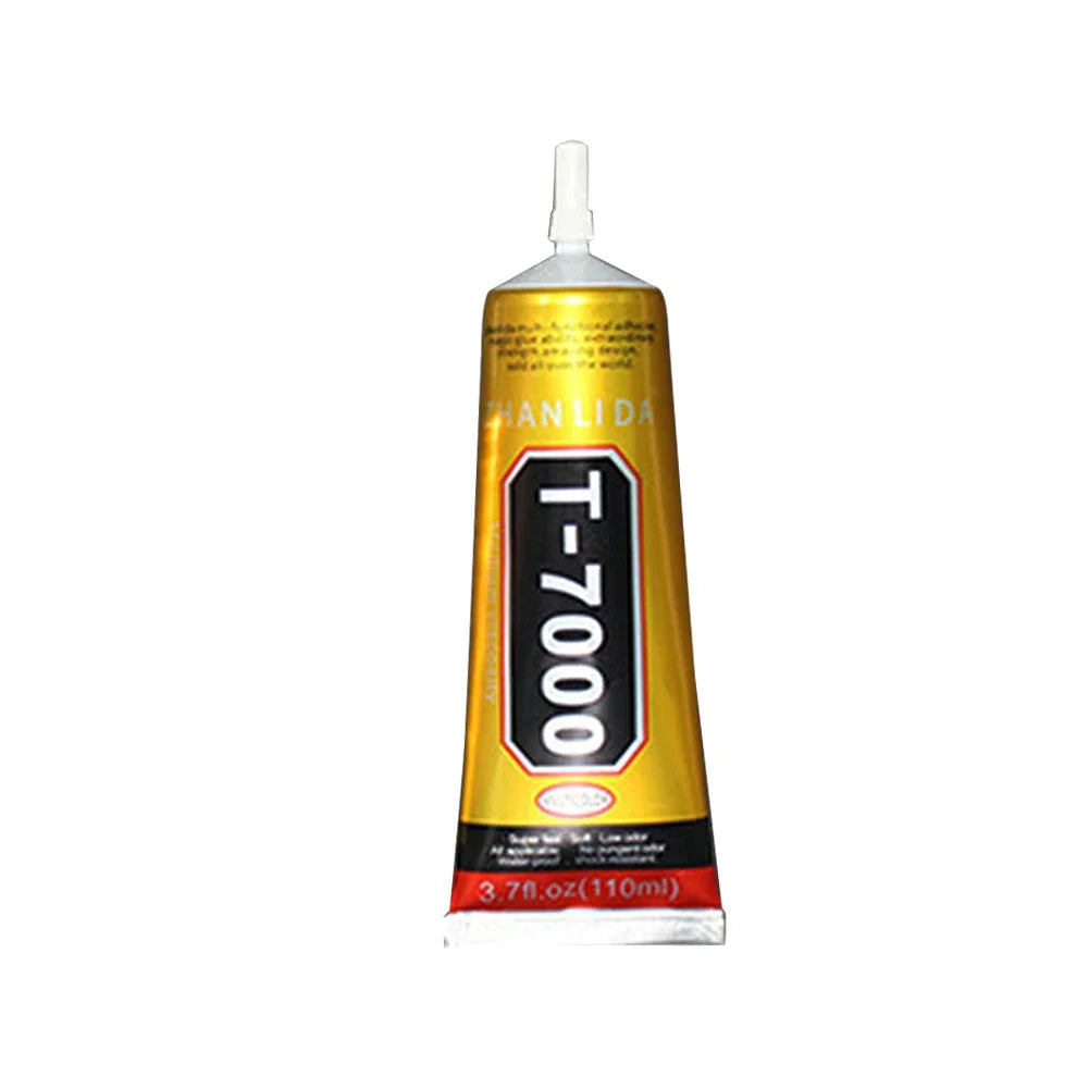 T7000 Black Contact Cellphone Tablet Repair Adhesive Zhanlida Strong t-7000 Glue 15ML 50ML 110ML with Fine Needle Outlet