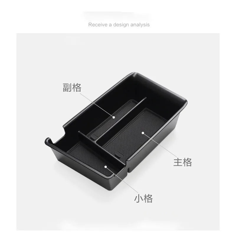 Car Central Control Armrest Box Storage Box Car Storage Organizing Accessories For Changan Auchan X5 PLUS 2024 2025 2026