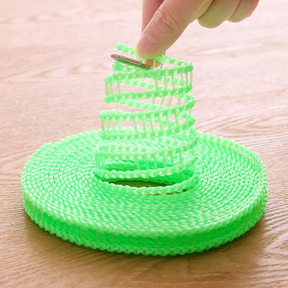 Drying Clothes Rope Travel Clothesline Elastic Portable Non-slip for Outdoor Home Ropes