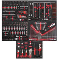 319-Piece  Hand Tool  for Auto Repair Customizable  Car Workshop Tools for Garage Storage