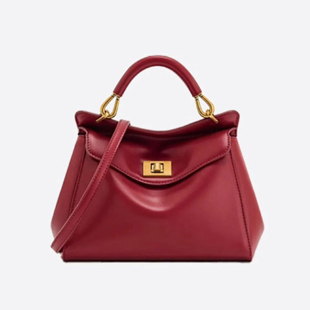 2025 New Lucia Buckle Shoulder Crossbody Bag, Luxury Elegant Versatile Women Handbag, Premium Daily Dating Fashion Purse