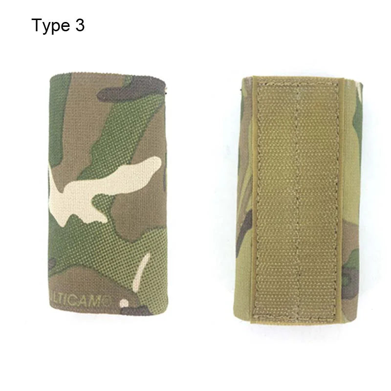 Tactical Vest & Belt Tourniquet Elastic Pouch Plate Carrier For Chest Rig 2'*3' Hook & Loop Secure Storage Holder
