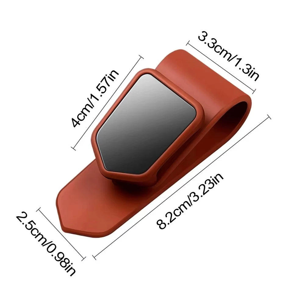 Car Interior Sun Visor Glasses Holder Sunglasses Case Car Clip Card Ticket Holder Mount Auto Sun Visor Glasses Clip Car storage