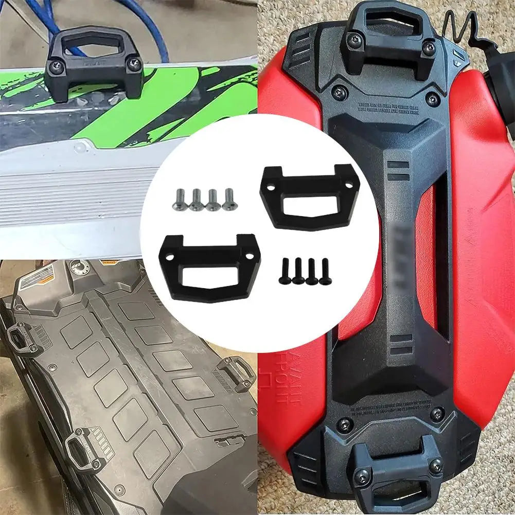 2pcs Car Luggage Rack Base With Hardware Kit For Ski Doo Linton CARGO 860201806 Cargo Luggage Rack Base Mount