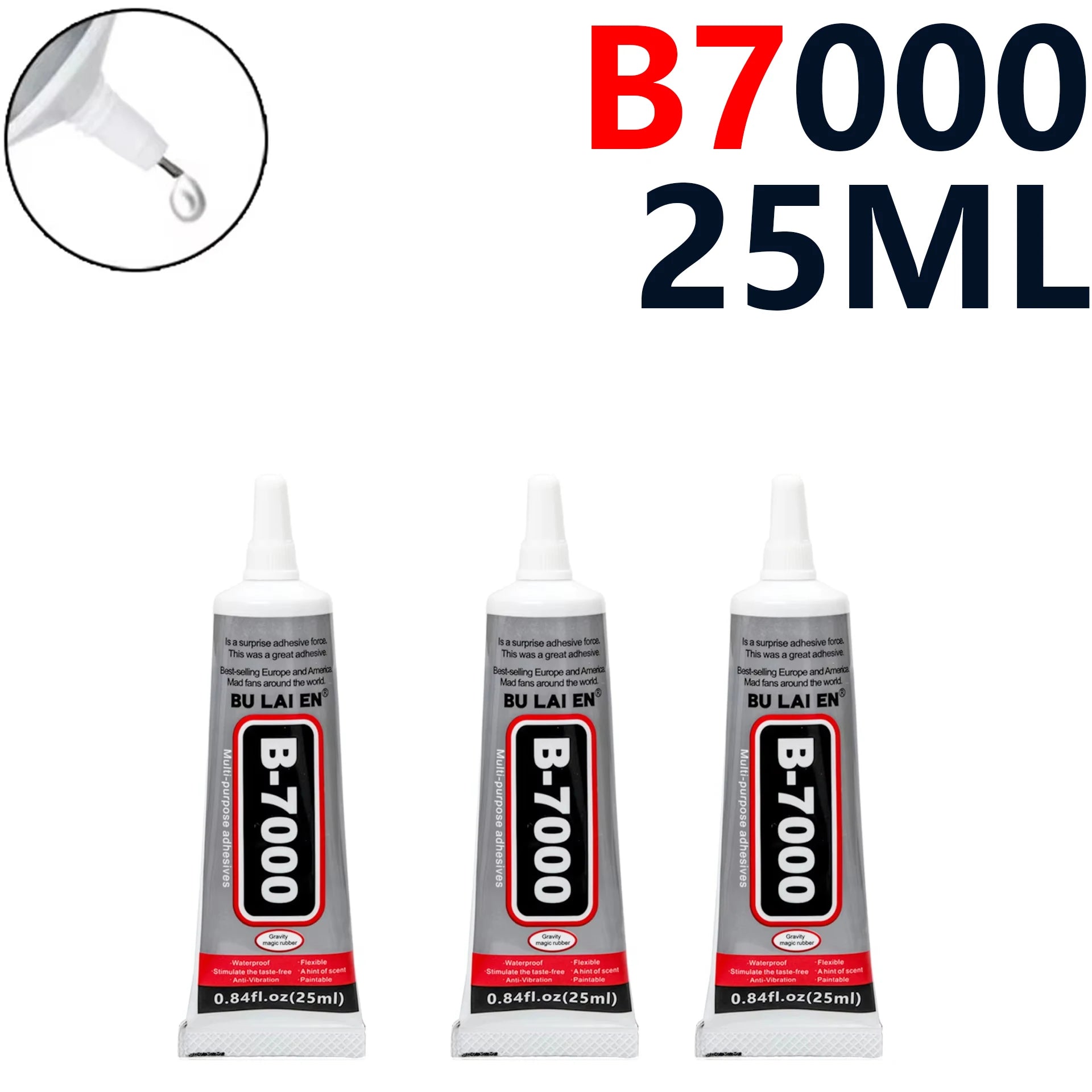 B-7000 Epoxy Resin Glue 15/50/110ml T-7000 Safety Material for Cell Phone Touch Screen Jewelry Craft Liquid Adhesive Repair Kit