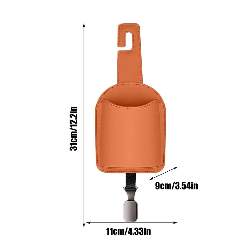 Cup Holder for Car Back Seat Multifunctional Automotive Storage Car Back Seat Cup Holder Headrest Hook for Travel Truck Interior