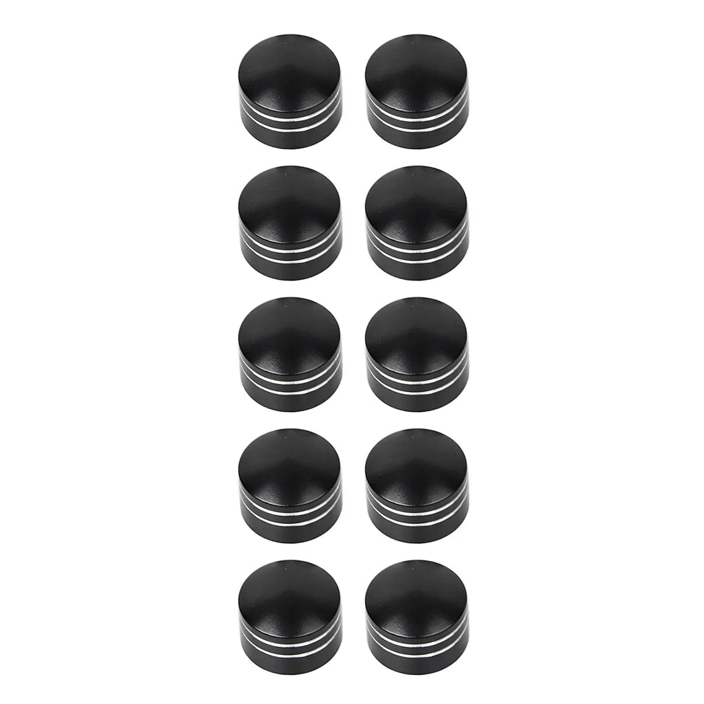 10X 7.5mm-10mm Black CNC Motorcycle Engine Bolts Cover Caps For Harley Electra Street Road Glide King Softail Sportster Honda