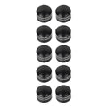 10X 7.5mm-10mm Black CNC Motorcycle Engine Bolts Cover Caps For Harley Electra Street Road Glide King Softail Sportster Honda