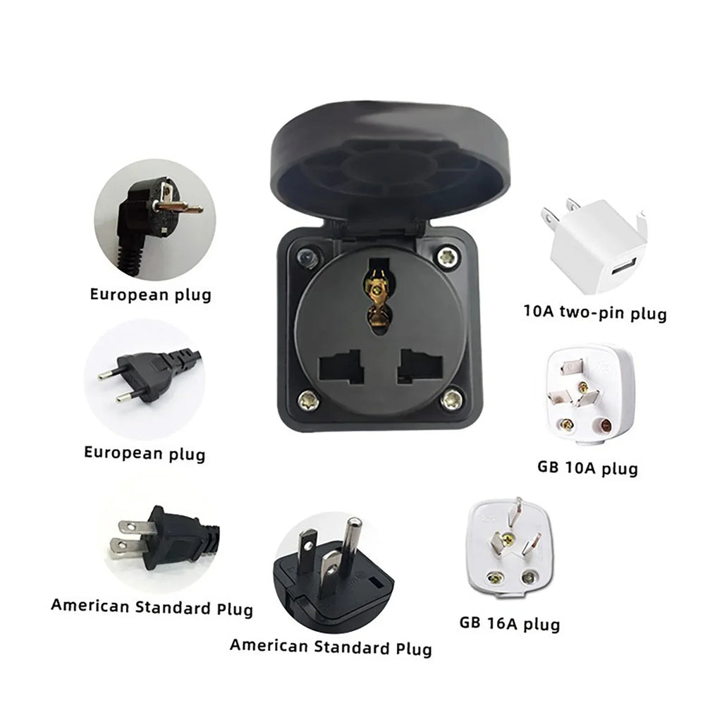 470Ω V2L TYPE 2 Female to Schuko / Universal Socket EV Car Discharge Adapter For MGZS MG4 MG5 Marvel R (need car supports V2L)
