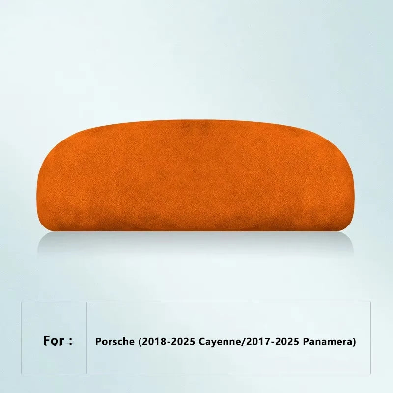 For Porsche Macan Panamera Premium 2014-2025 Suede Car Glasses Case Sunglasses Sun Glasses Storage RackHolder Protective cover
