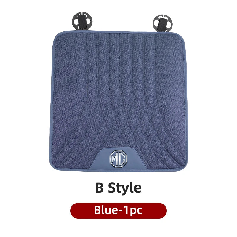 Car Ice Silk Seat Cushion Breathable Anti-Slip Pad Seat Cover Accessories For Morris Garages MG 3 5 6 7 HS ZS GS Hector TF GT ZR