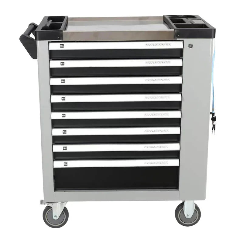 Srunv 283pcs Professional Tool Trolley With Hand Tools Mechanical Workshop Tool Cabinet