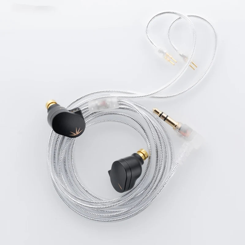 MOONDROP CHU II High Performance Dynamic Driver IEMs Earphones Interchangeable Cable In-Ear Hifi Headphone