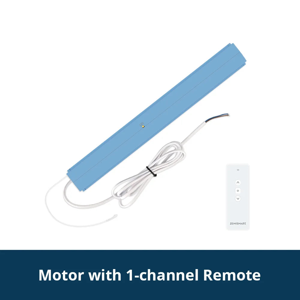 Zigbee Smart Electric Blind Motor for Aluminum Roman Shade Honeycomb Curtain Work with Tuya App Alexa Google Home Voice Control