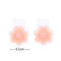 Reusable Women Breast Petals Lift Nipple Cover Invisible Petal Adhesive Strapless Backless Stick on Bra Silicone Breast Stickers