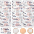 100pcs Small Wound PE Round Waterproof Band Aid Vaccine Bandage Plaster Sticker Sticker Sticky Bandage Emergency First Aid Kit
