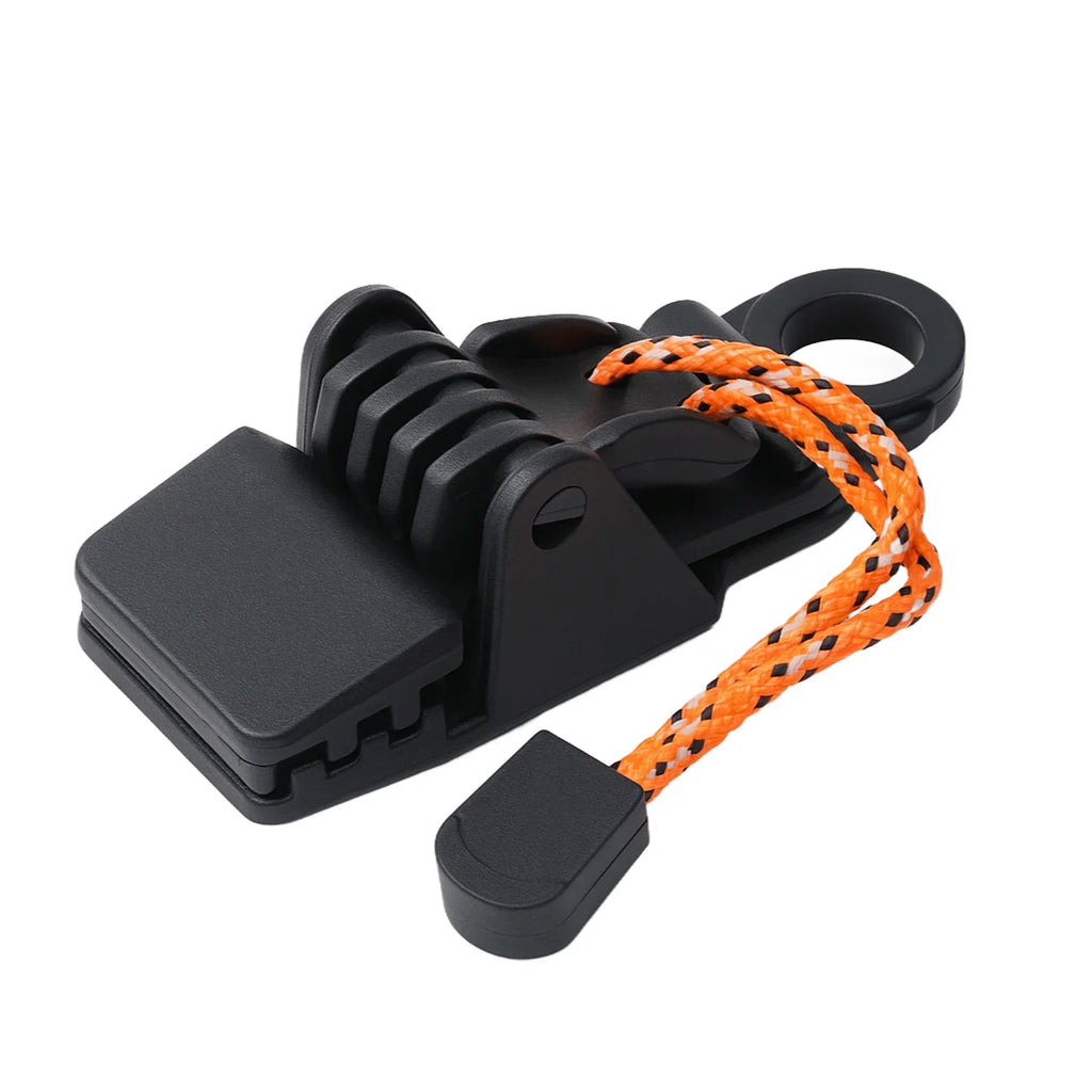 4/1pcs Sturdy Heavy Duty Tent Clips Outdoor Tarpaulin Clamps Anti-wind Fixed Tent Reinforced Tarp Clips Hook for Outdoor