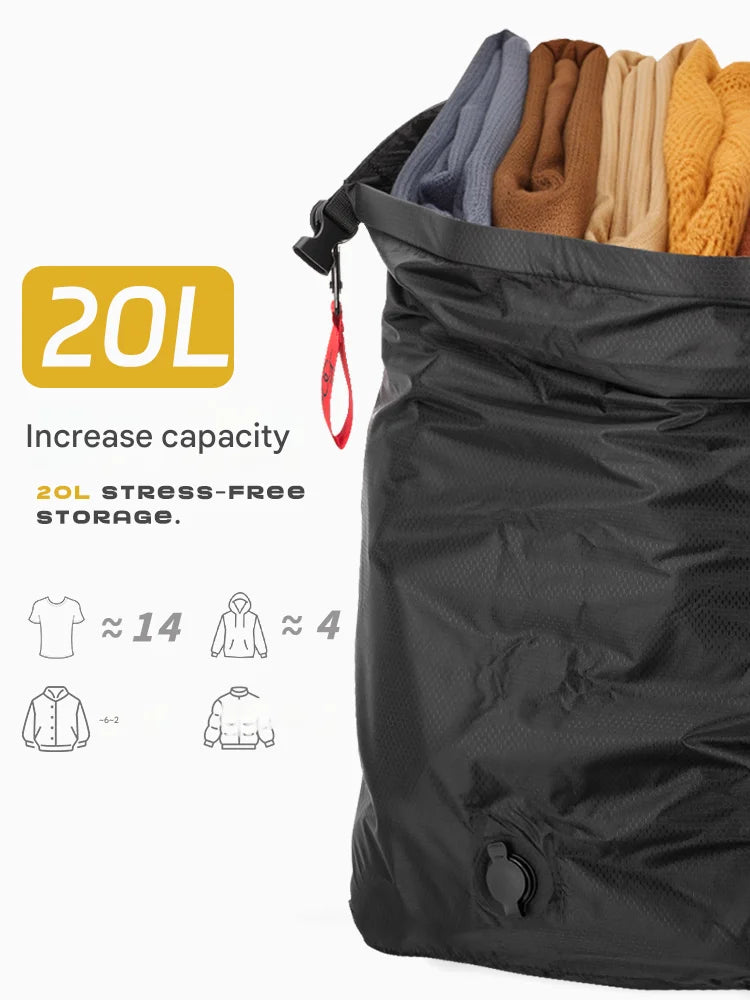 Vacuum Compression Storage Bag Portable Large Capacity Waterproof Luggage Bag Clothes Bag Dustproof Business Trip Travel