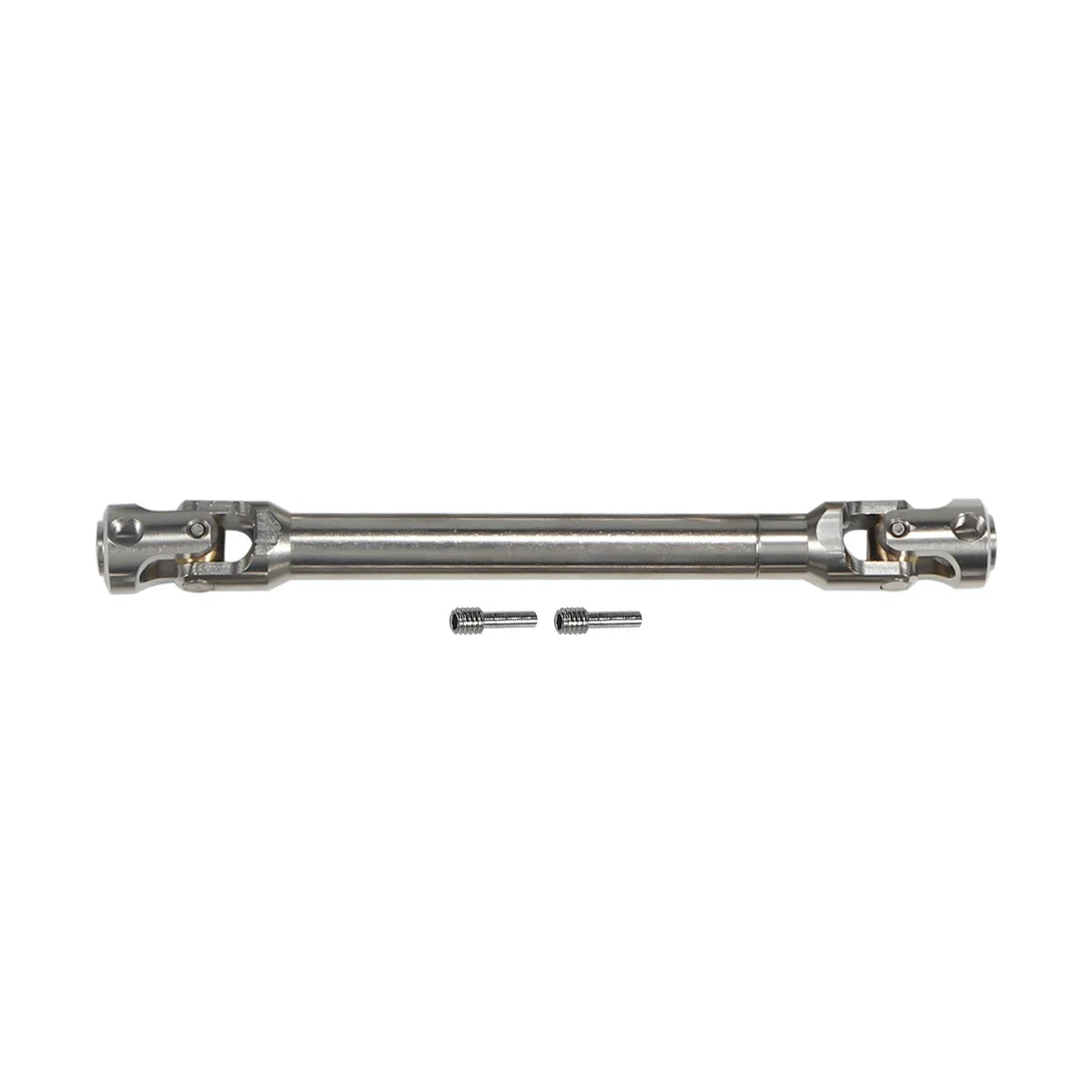 1Pcs Metal Universal Joint Drive Shaft with Internal Spline 60-181mm for 1/10 RC Crawler D90 SCX10 Capra TRX4 TRX6 86100 YK4101