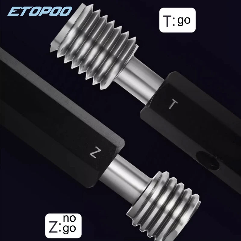 Screw Thread Plug Gauge M1 M1.2 M1.4 M1.6  M2 M2.3 M2.5 M2.6 M3 M3.5 M4 M5 M6 M7 M8