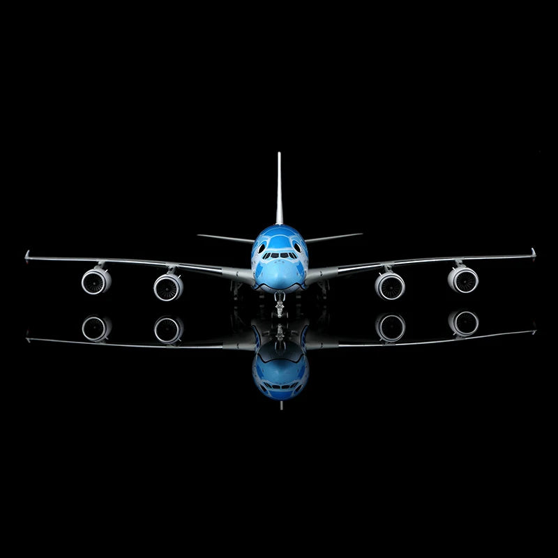 L2266 Alloy Collectible Plane Gift SQ Wings 1:200 ANA All Nippon Airways StarAlliance Airbus A380 Diecast Aircraft Model JA381A