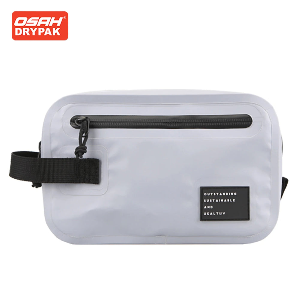 OSAH 2L Cosmetic Bag Workout Pack Toiletry Kit Anti-Dirt PVC Waterproof Beach Swimming Minimalism Bag Camping Travel Sport Large