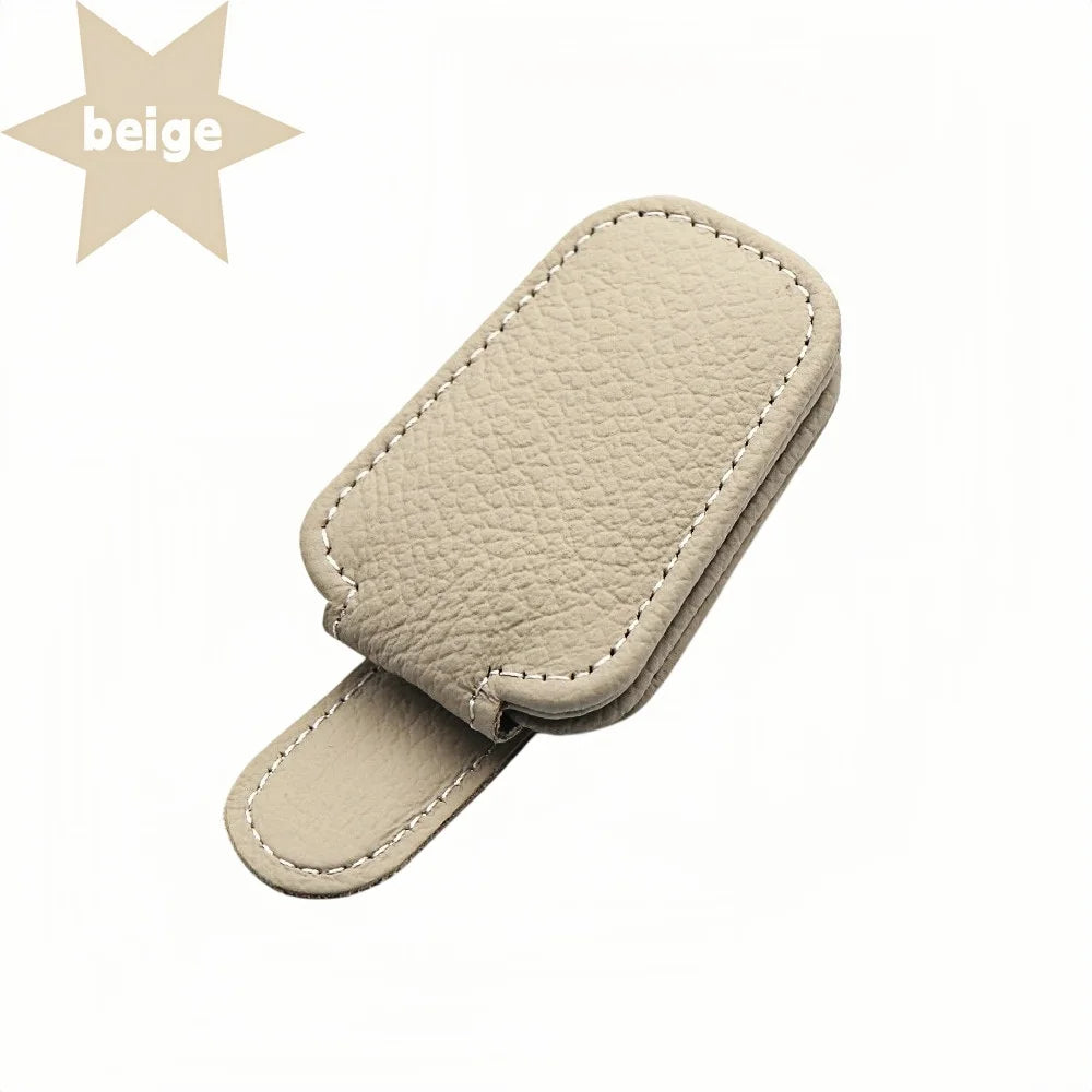 Universal Car Sunglasses Clip Card Ticket Holder Stand Fastener Pen Case Eyeglasses Sun Visor Car Accessories
