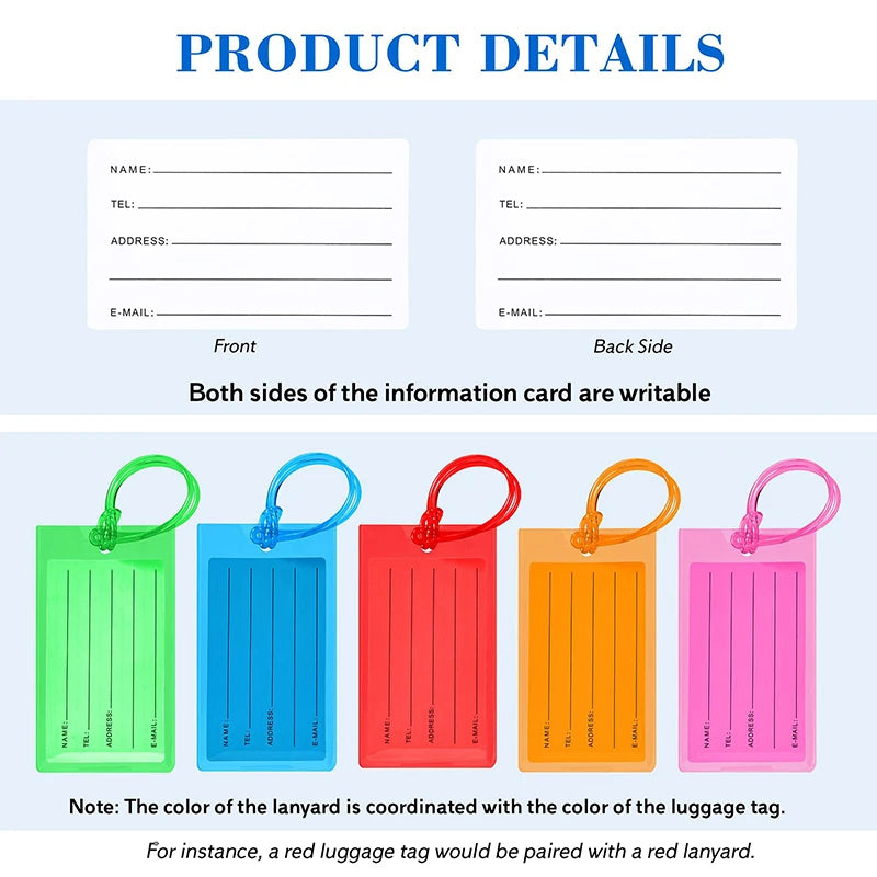 Soft PVC Travel Luggage Tag Airplane Color Silicone Wholesale Suitcase Label Accessories Bag Name Tag Card Sleeve
