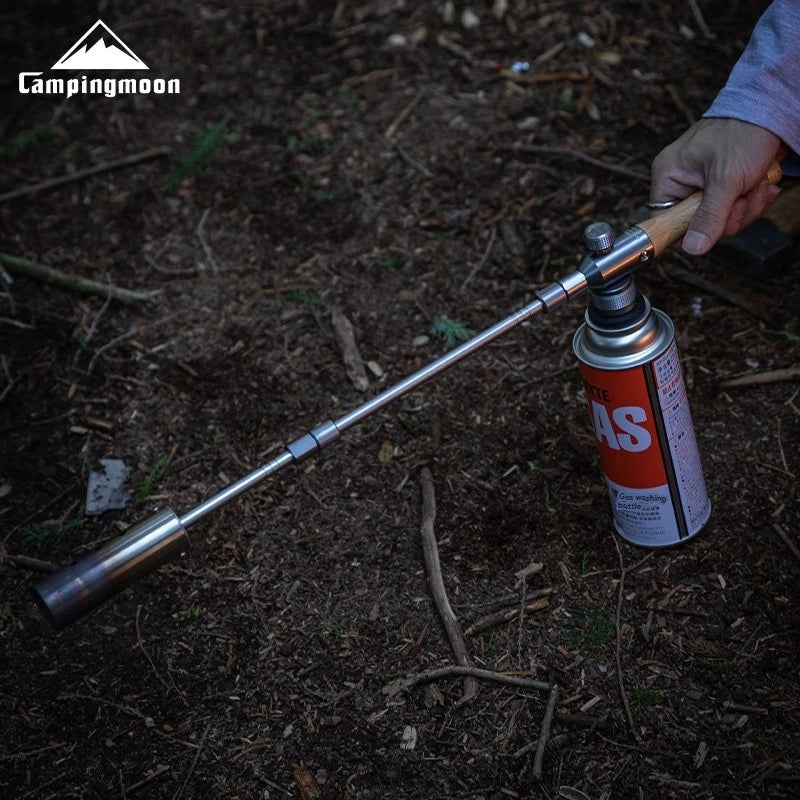 CAMPINGMOON Z12 Aluminum Alloy Extension Rod With Spray Gun Air Lamp To Increase Height And Length ExtensionRod