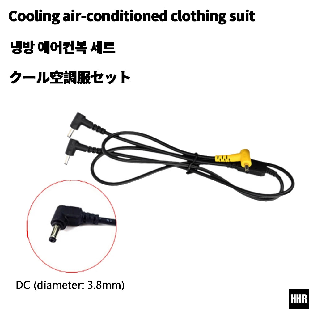 21V Wearable Cooling Fan Personal Air Conditioner, Summer Heat Relief Fan for Outdoor Work Clothing Accessories
