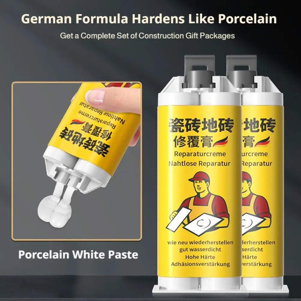 Ceramic Floor Tile Repair Paste Seamless Glaze Surface Waterproofing Agent for Potholes Cracks And Holes