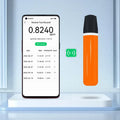 Wireless & App Ketone Breathalyzer Breath Tester Meter for Fat Burning Weight Loss, Ketogenic, Keto, Ketosis, USB Rechargeable