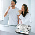 Toothbrush Travel Case PU Waterproof Protective Case Portable Hard Protective Storage Bag for /Oral-B Electric Toothbrush