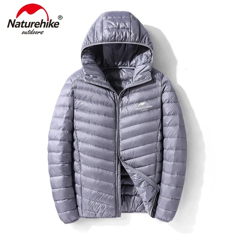 Naturehike Autumn Winter New Jacket Upgrade 800 Ultra Dry Duck's Down Jacket Man Outdoor Camping Coat Ultralight Hiking Jackets
