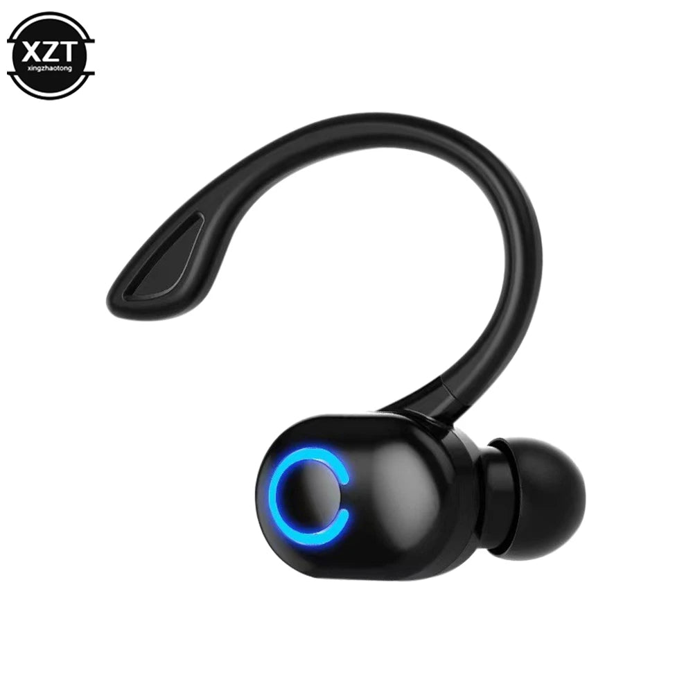 W6 Wireless Bluetooth Earphones Sports Running Headset Wireless Single Ear Headphones HiFi Stereo Noise Reduction Music Headset
