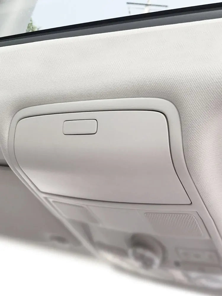 Plastic Car Sun Glasses Case Holder Sunglasses Storage Box For VW Tiguan Golf Passat CC Jetta Scirocco Gray / Beige