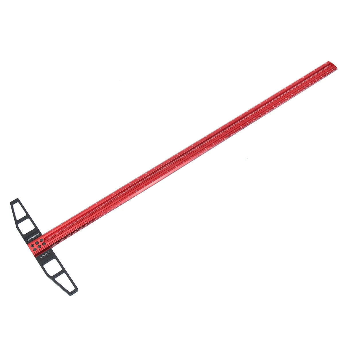 300-1000mm Woodworking T-type Scribe Square Ruler Hole Scribing ruler Drawing Marking Gauge Crossed-out Measuring Carpenter Tool