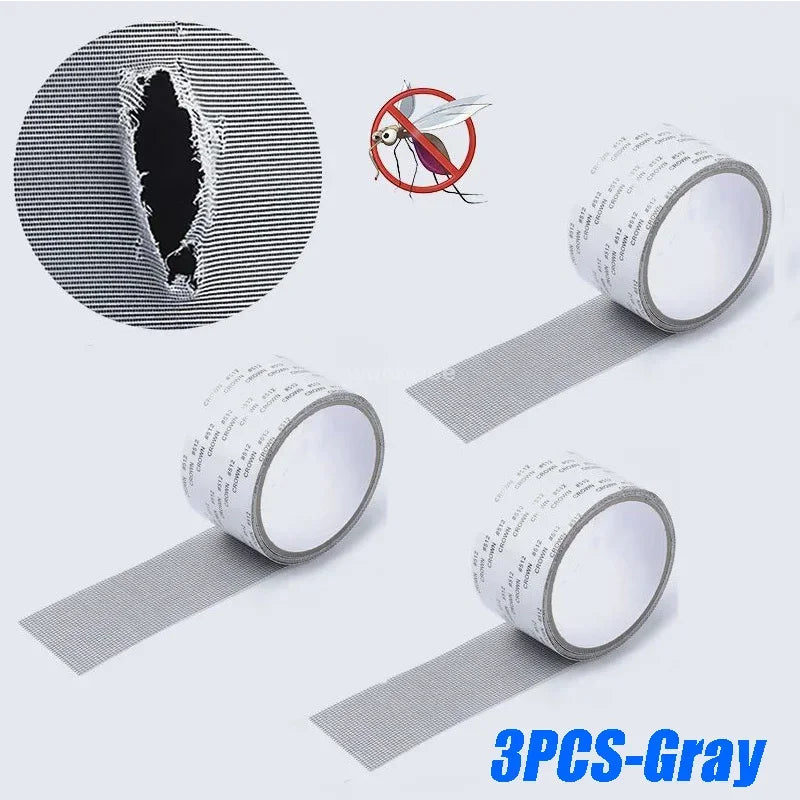 Self-adhesive Tape for Repair Mosquito Net Window Screen Repair Tape Door Window Fix Patch Anti-Insect Mosquito Mesh Repair Tape
