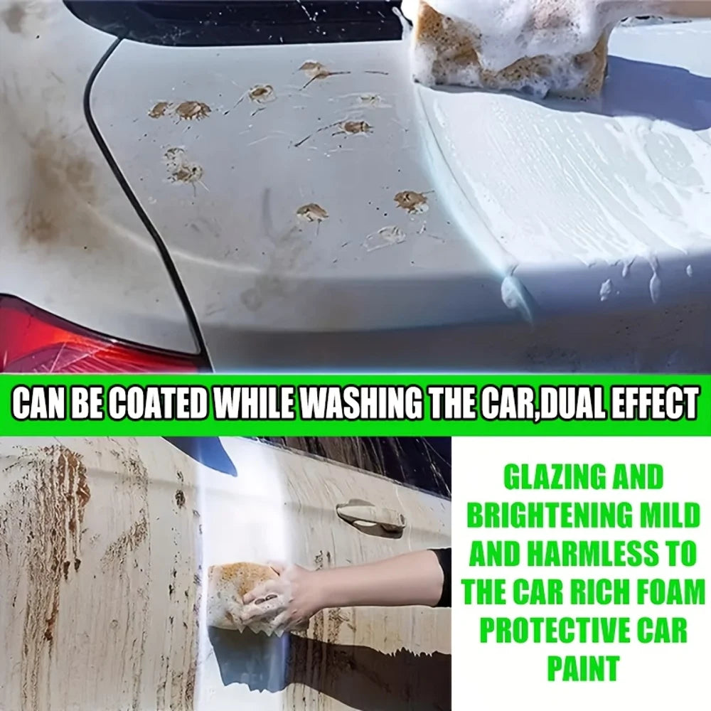 JOKJOK 100ml High-Foam Car Wash Concentrate Liquid - 1:100 Dilution Ratio, Heavy-Duty Foaming Formula Compatible for Foam Cannon
