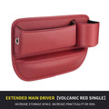 Car Seat Gap Storage Box Multifunction Car Interior Crevice Organizer Auto Seat Central Control Storage Bag With Cup Holder