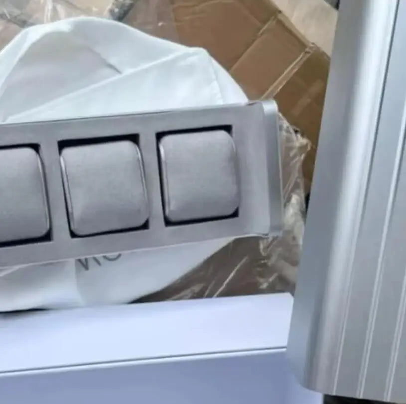 Aluminum Watch Case Three Watches Position Storage Box Jewelry Box