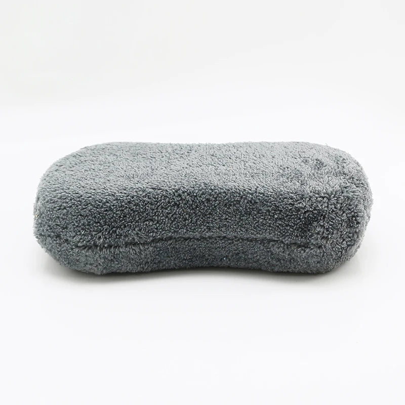 Ultra Fine Microfiber Car Wash Sponge Block Soft Large Motorcycle Car Care Details Brush Pad Cleaning Towel Auto Washing Stuff
