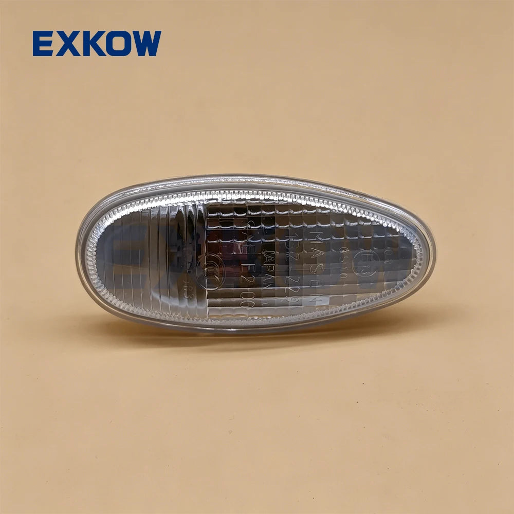 2X White Front Side Marker Lamp for Mitsubishi Outlander Pajero Montero Sport Challenger Nativa Lancer Galant Eclipse MR522027