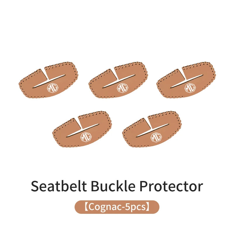 Car Seat Belt Buckle Clip Dustproof Cover Anti Scratch Protector Accessories For Morris Garages MG HS 2025 6 3 5 7 TF ZR ZS HS