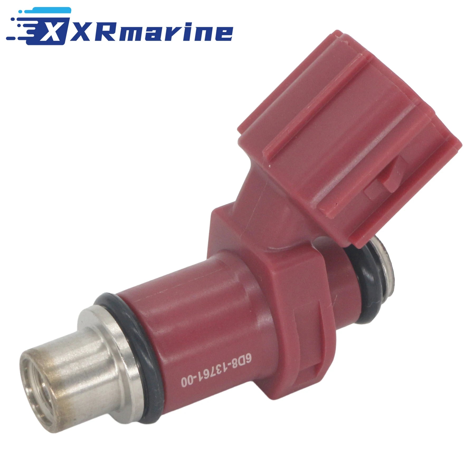 4 Pcs Fuel Injectors 10 Holes 6D8-13761-00 for Yamaha 4 Stroke F 75 80 90 100 HP Outboard Engine 6D8-13761-00-00 6D8-13761