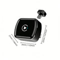 Wireless CarPlay Adapter 2026 Upgrade, Plug and Play, No Latency, Converts Factory Wired to Wireless, Compatible with iPhone 6+