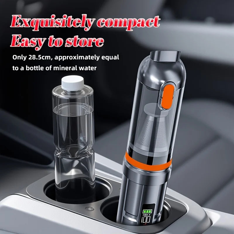 1pc Wireless Cleaning Kit, 16000Pa Brushless Vacuum Washer, Wet Dry Use, Multi-Scene For Car Home, P D&S, Gift For Car Lovers