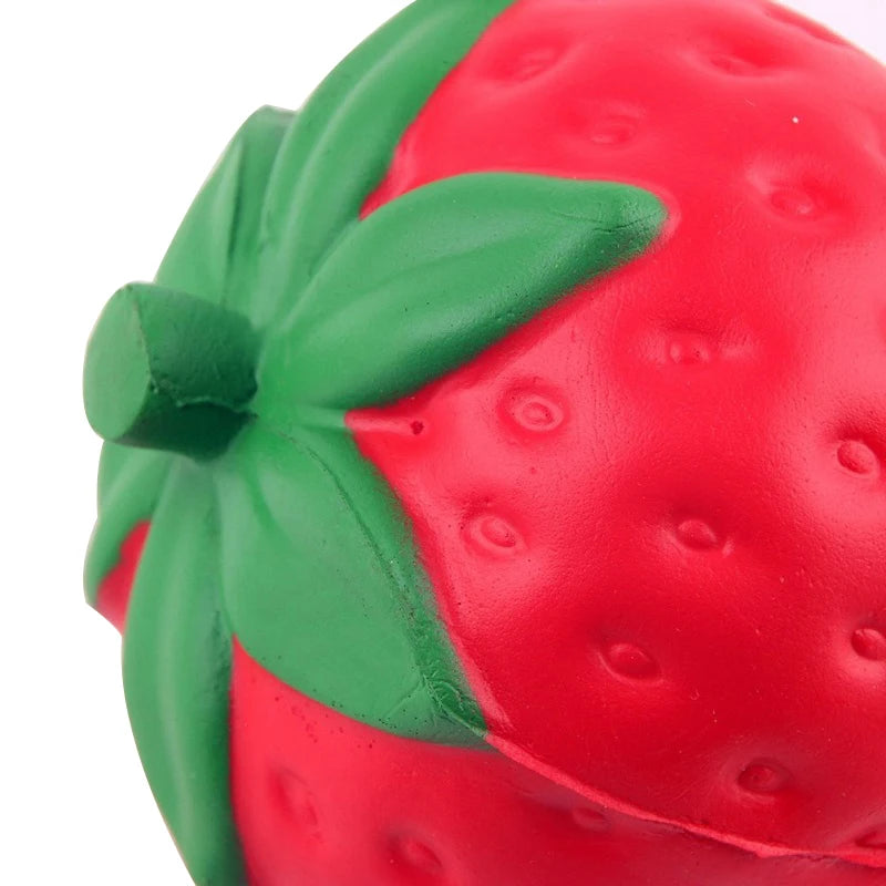 Super Jumbo Strawberry Squishi Cream Scented Squishy Slow Rising Antistress Toy Kids Grownups Squeeze Squishy Toys 11.5*9 CM